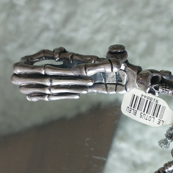 STERLING SILVER WALLET  CHAIN,  ONE OF A KIND - Picture 6 of 13